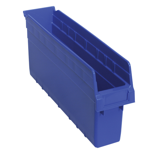 Bacs pour &eacute;tag&egrave;re Store-Max, 4-3/8" la x 8" H x 17-7/8" p, Bleu, Capacit&eacute; 56 lb Distribution Industrielle GC