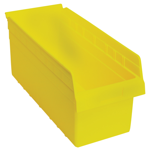 Bacs pour &eacute;tag&egrave;re Store-Max, 8-3/8" la x 8" H x 17-7/8" p, Jaune, Capacit&eacute; 56 lb Distribution Industrielle GC