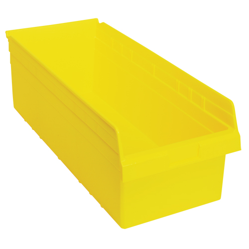 Bacs pour &eacute;tag&egrave;re Store-Max, 11-1/8" la x 8" H x 23-5/8" p, Jaune, Capacit&eacute; 68 lb Distribution Industrielle GC