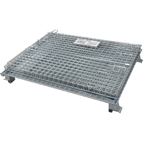 Collapsible Wire Container, 40" W x 32" D x 34" H, 4000 lbs. Capacity Distribution Industrielle GC