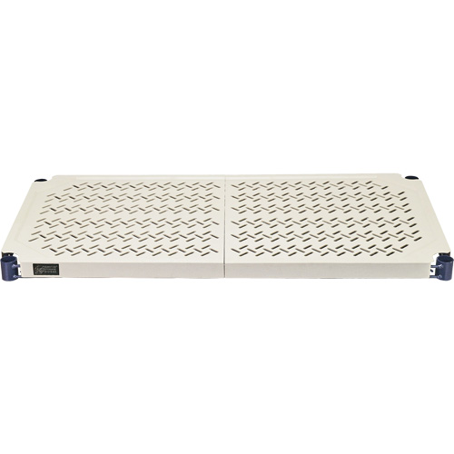 &eacute;tag&egrave;re en fils m&eacute;talliques avec tablettes en plastique, Cadre en fils m&eacute;talliques avec tablettes en plastique, Sans boulons, Capacit&eacute; 600 lb, 30" la x 72" h x 18" p Distribution Industrielle GC