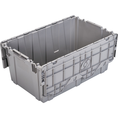 Bac emboîtable FP243C FliPak, 26,9" x 16,9" x 12,1", Gris Distribution Industrielle GC
