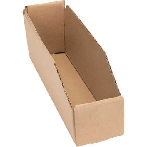 Boîtes profondes en carton ondul&eacute;, 2-7/8" la x 11-1/4" p x 4-1/2" h, Beige Distribution Industrielle GC
