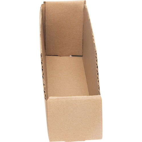 Boîtes profondes en carton ondul&eacute;, 2-7/8" la x 11-1/4" p x 4-1/2" h, Beige Distribution Industrielle GC