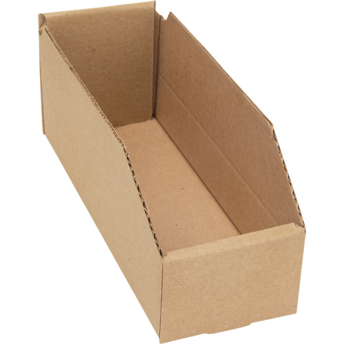 Deep Corrugated Parts Bins, 3-3/4" W x 11-1/4" D x 4-1/2" H, Beige Distribution Industrielle GC