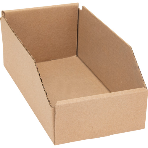 Deep Corrugated Parts Bins, 5-3/4" W x 11-1/4" D x 4-1/2" H, Beige Distribution Industrielle GC