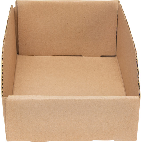 Deep Corrugated Parts Bins, 7-5/8" W x 11-5/16" D x 4-1/2" H, Beige Distribution Industrielle GC