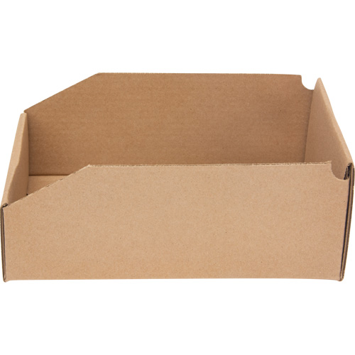 Deep Corrugated Parts Bins, 7-5/8" W x 11-5/16" D x 4-1/2" H, Beige Distribution Industrielle GC