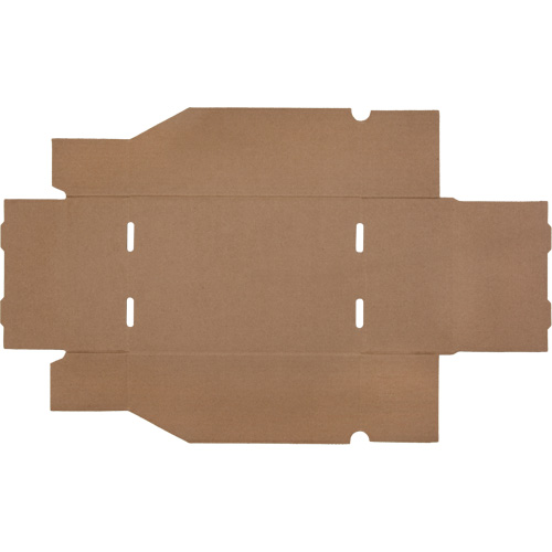 Deep Corrugated Parts Bins, 7-5/8" W x 11-5/16" D x 4-1/2" H, Beige Distribution Industrielle GC