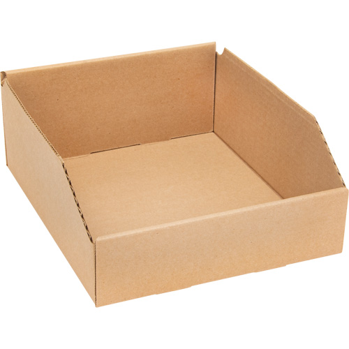 Deep Corrugated Parts Bins, 11-3/4" W x 11-1/4" D x 4-1/2" H, Beige Distribution Industrielle GC