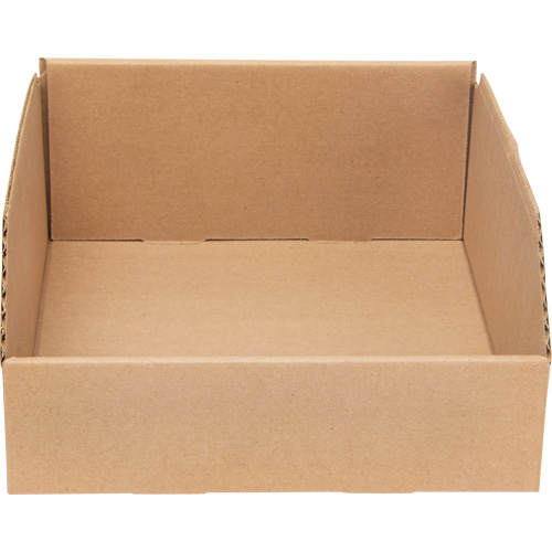 Deep Corrugated Parts Bins, 11-3/4" W x 11-1/4" D x 4-1/2" H, Beige Distribution Industrielle GC