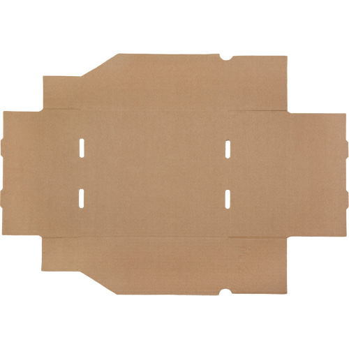 Deep Corrugated Parts Bins, 11-3/4" W x 11-1/4" D x 4-1/2" H, Beige Distribution Industrielle GC