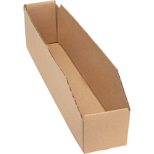 Deep Corrugated Parts Bins, 1-7/8" W x 17-1/8" D x 4-1/2" H, Beige Distribution Industrielle GC
