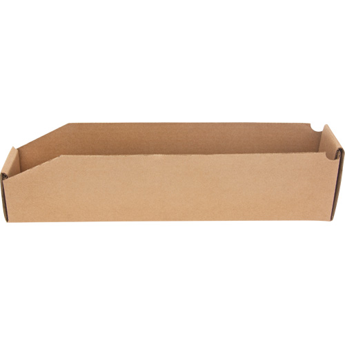 Deep Corrugated Parts Bins, 1-7/8" W x 17-1/8" D x 4-1/2" H, Beige Distribution Industrielle GC
