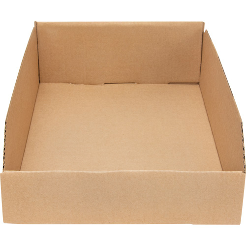 Boîtes profondes en carton ondul&eacute;, 11-3/4" la x 17-1/4" p x 4-1/2" h, Beige Distribution Industrielle GC