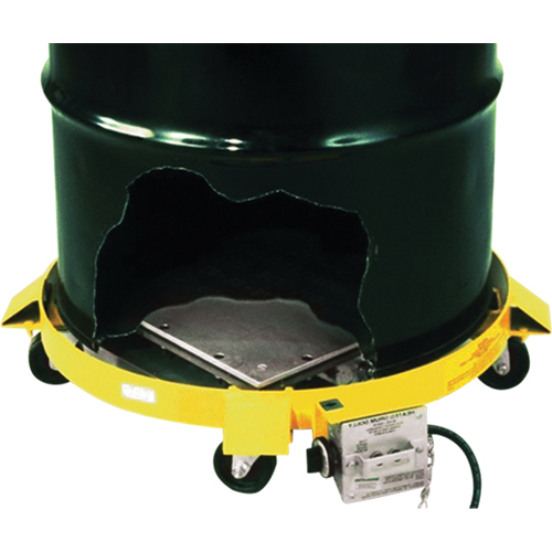 Socle chauffant &agrave; baril Distribution Industrielle GC