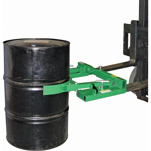 Gravity-Actuated Mechanical Auto-Grip Drum Lift, For 30 - 85 US Gal. (25 - 70 Imperial Gal.) Distribution Industrielle GC