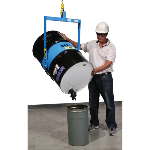 Leveurs de baril - Inclinaison manuelle, Baril de 55 gal. US (45 gal. imp.), Capacit&eacute; 800 lb/363 kg Distribution Industrielle GC