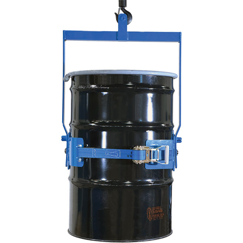 Ensemble de l&egrave;ve-baril manuel inclinable, Baril de 55 gal. US (45 gal. imp.), Capacit&eacute; 800 lb/363 kg Distribution Industrielle GC