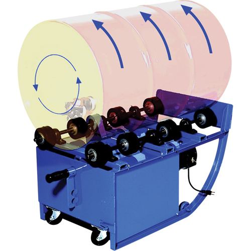 M&eacute;langeurs portatifs, 55 gal. US (45 gal. imp.) Capacit&eacute;, Vitesse variable, 0,5 CV Distribution Industrielle GC