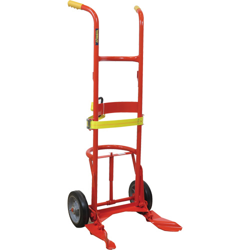 Diable pour barils de s&eacute;rie 40BT, Fabriqu&eacute; en Acier, 30 - 85 gal. US (25 - 70 gal. imp.) Distribution Industrielle GC