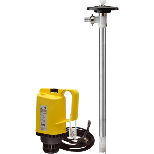 Pompes &agrave; tambour &eacute;lectriques, Aluminium, 54,5 gal./min Distribution Industrielle GC