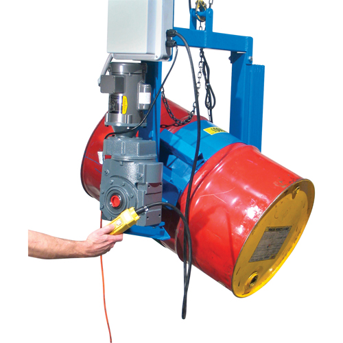 BASCULE BARIL POUDRE 1 PHASE/115V CAP 1500LB, Baril de 55 gal. US (45 gal. imp.), Capacit&eacute; 1500 lb/680 kg Distribution Industrielle GC