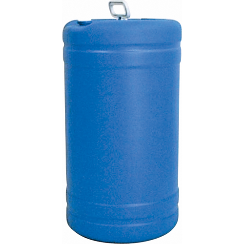 Barils en poly&eacute;thyl&egrave;ne &agrave; ouverture &eacute;troite, 15 gal. US (12,49 gal. imp.), Dessus ferm&eacute;, Bleu Distribution Industrielle GC