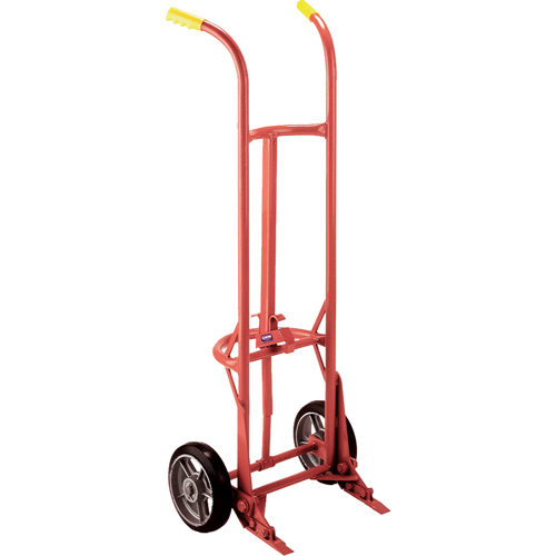 Chariots ergonomiques pour baril, Fabriqu&eacute; en Acier, 55 - 85 gal. US (45 - 70 gal. imp.) Distribution Industrielle GC