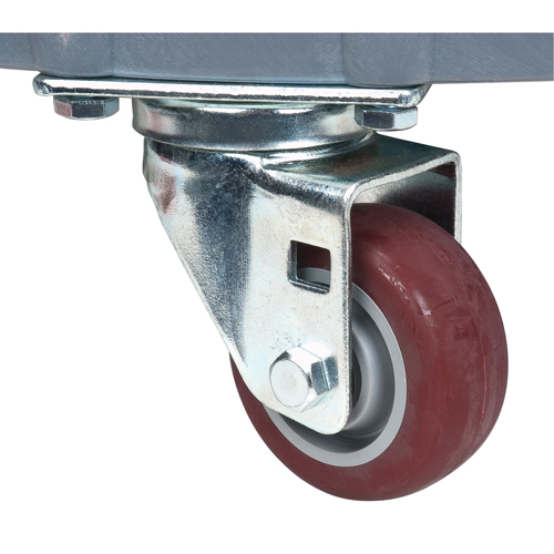 Socle roulant pour baril de confinement des fuites, 24,25" dia. X 7,625" h, Cap. de d&eacute;versement 1,5 gal. US Distribution Industrielle GC