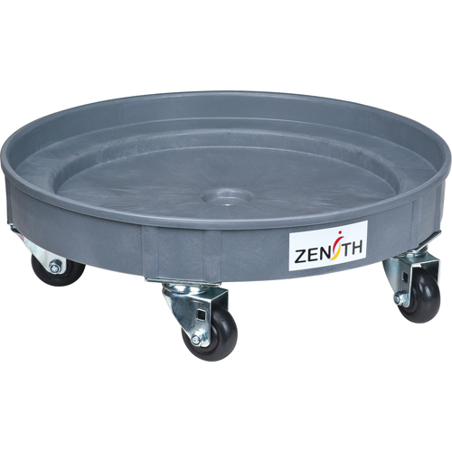 Socle roulant pour baril de confinement des fuites, 24,25" dia. X 7,625" h, Cap. de d&eacute;versement 1,5 gal. US Distribution Industrielle GC