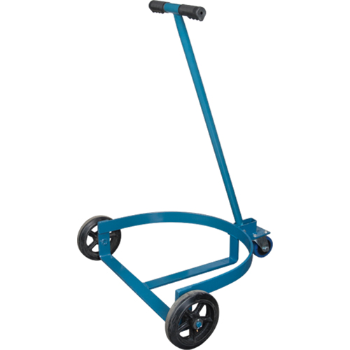 Diable surbaiss&eacute; pour barils, Fabriqu&eacute; en Acier, 55 gal. US (45 gal. imp.) Distribution Industrielle GC