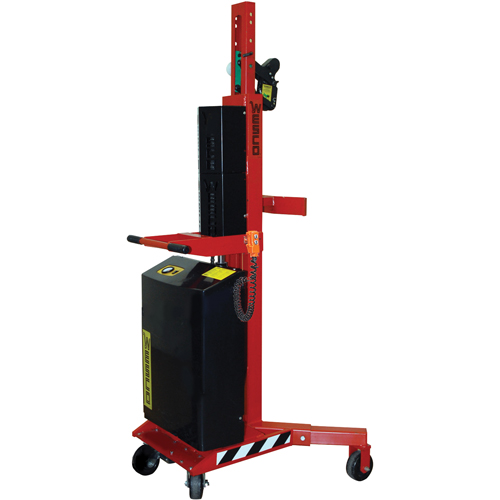 Manipulateur ergonomique de baril &agrave; lev&eacute;e motoris&eacute;e, DM-100-PL, 30 - 85 gal. US (25 - 70 gal. imp.) Distribution Industrielle GC