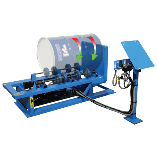 M&eacute;langeur de baril Hydra-Lift, 55 gal. US (45 gal. imp.) Capacit&eacute;, Vitesse variable, 1 CV Distribution Industrielle GC