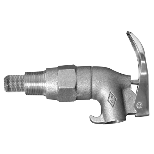 Soupape de baril en zinc avec pare-flamme, Alliage de zinc, entr&eacute;e NPT 3/4" Distribution Industrielle GC