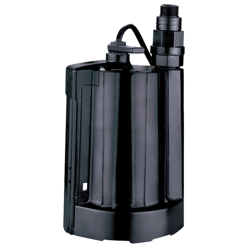 Automatic Submersible Utility Pump, 1/3 HP, 2160 GPH, 115 V, 4 A Distribution Industrielle GC