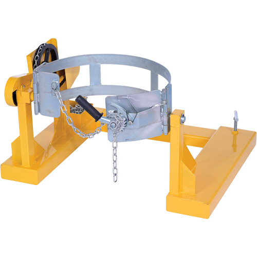 Porte-baril pour chariot &agrave; fourche, Pour 55 gal. US (45,8 gal imp&eacute;rial) Distribution Industrielle GC