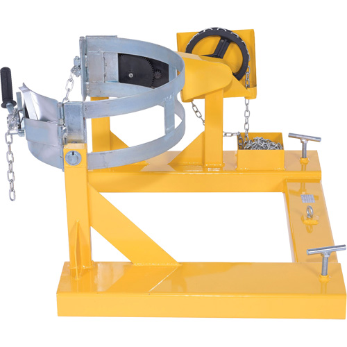 Porte-baril pour chariot &agrave; fourche, Pour 55 gal. US (45,8 gal imp&eacute;rial) Distribution Industrielle GC
