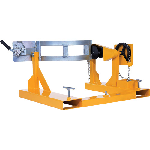 Porte-baril pour chariot &agrave; fourche, Pour 55 gal. US (45,8 gal imp&eacute;rial) Distribution Industrielle GC