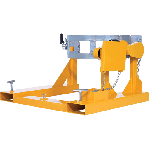 Porte-baril pour chariot &agrave; fourche, Pour 55 gal. US (45,8 gal imp&eacute;rial) Distribution Industrielle GC