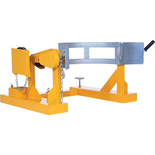 Porte-baril pour chariot &agrave; fourche, Pour 55 gal. US (45,8 gal imp&eacute;rial) Distribution Industrielle GC