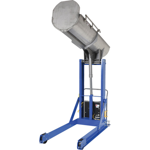Tombereau hydraulique portatif pour baril, Pour 30 - 55 gal. US (25 - 45,8 gal. imp.) Distribution Industrielle GC