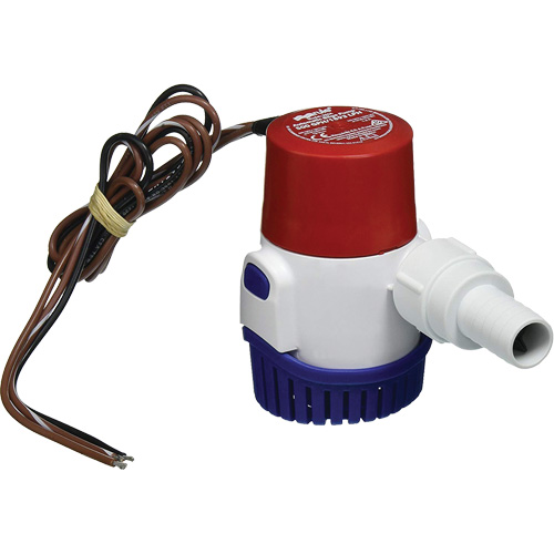 Pompe de cale avec capteur &eacute;lectronique de s&eacute;rie S, 500 gal./h, 12 V Distribution Industrielle GC