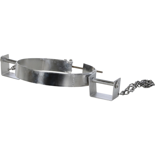 Anneau de bascule pour baril, Baril de 30 gal. US (24,98 gal. imp.), Capacit&eacute; 1200 lb/ 544 kg Distribution Industrielle GC