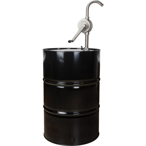 Rotary Type Drum Pump, Stainless Steel, Fits 55 Gal., 12 oz./Stroke Distribution Industrielle GC