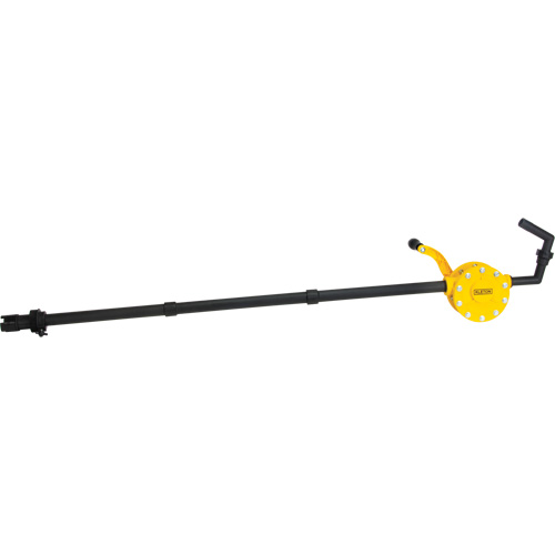Pompe rotative pour baril, Polypropyl&egrave;ne, Pour capacit&eacute; 15 - 55 gal. US, 8 oz/course Distribution Industrielle GC