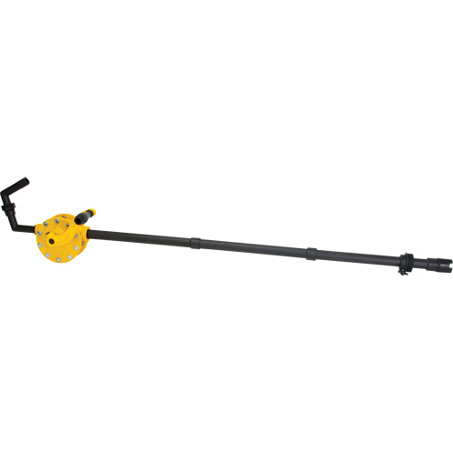 Pompe rotative pour baril, Polypropyl&egrave;ne, Pour capacit&eacute; 15 - 55 gal. US, 8 oz/course Distribution Industrielle GC