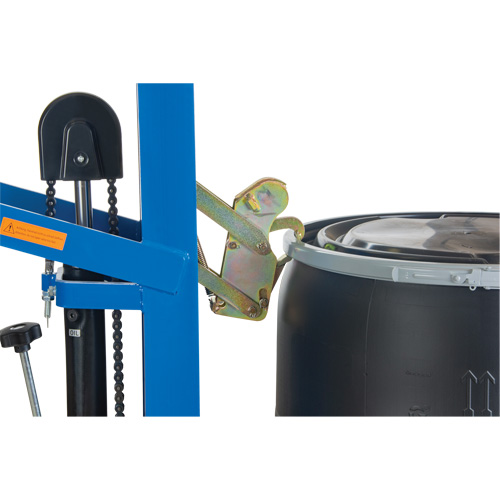 &eacute;l&eacute;vateur ergonomique pour baril, 55 gal. US (45 gal. imp.)/85 gal. US (70 gal. imp.) Distribution Industrielle GC