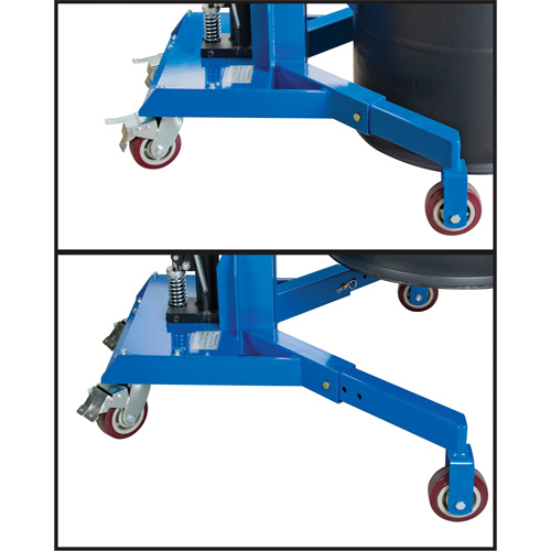 &eacute;l&eacute;vateur ergonomique pour baril, 55 gal. US (45 gal. imp.)/85 gal. US (70 gal. imp.) Distribution Industrielle GC