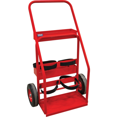 Hot Works Fire Prevention Cart, Semi-Pneumatic Wheels, 17.75" W x 8.9" L Base, 100 lbs. Distribution Industrielle GC